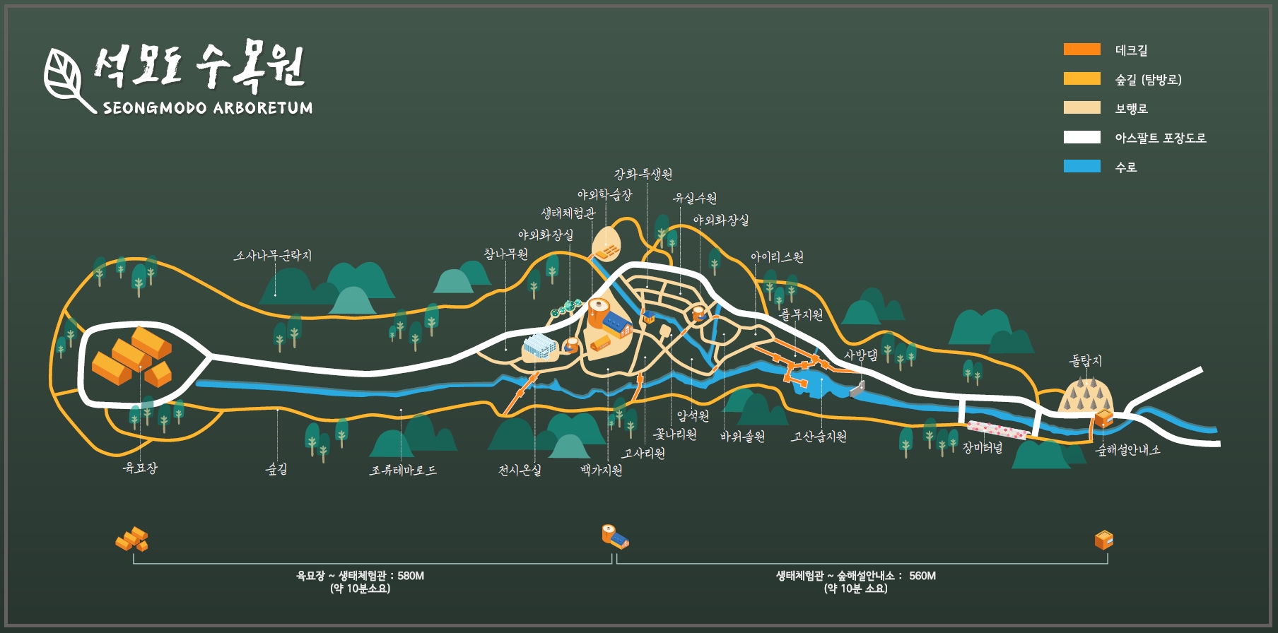 석모도수목원지도