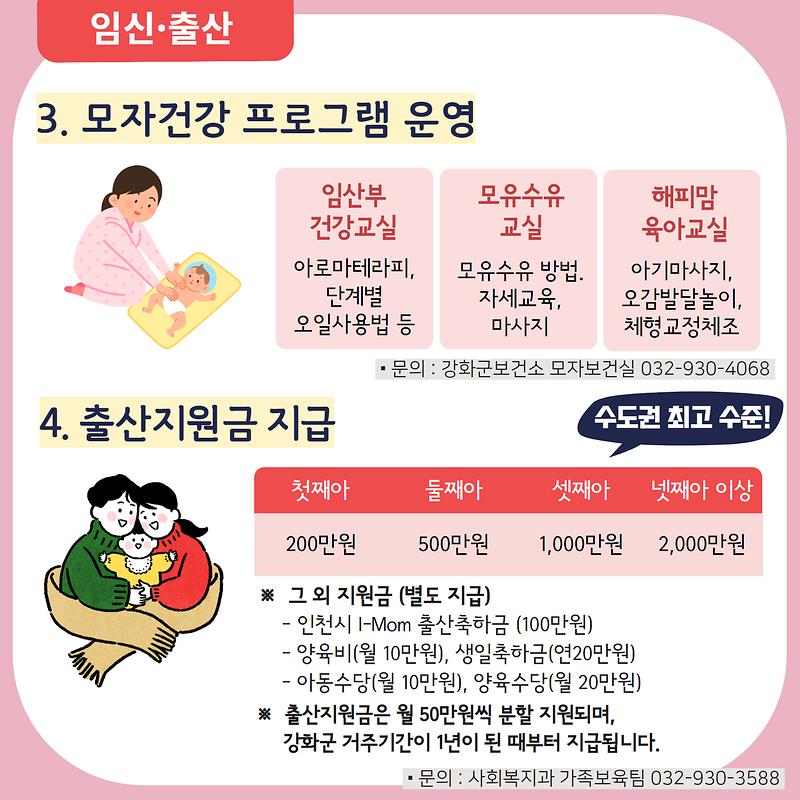 출산, 보육, 교육분야 군민혜택 총정리!