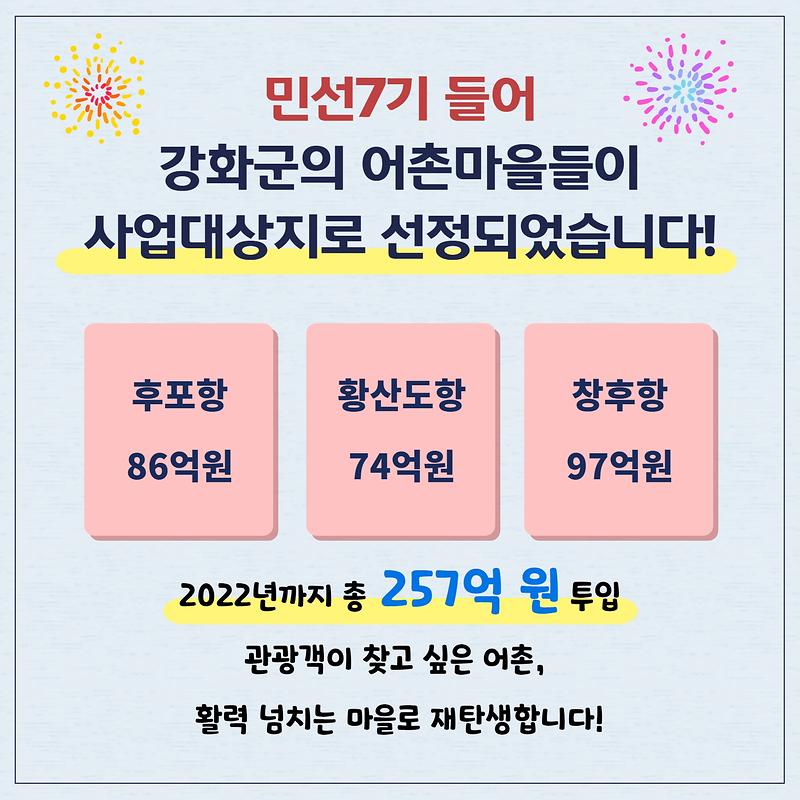 어촌뉴딜300 국비 공모사업 선정