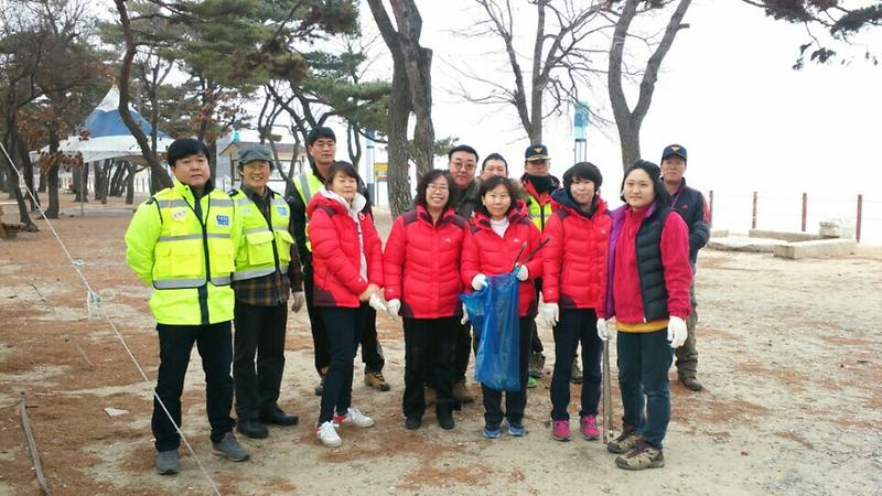 동막자율방범대청소전