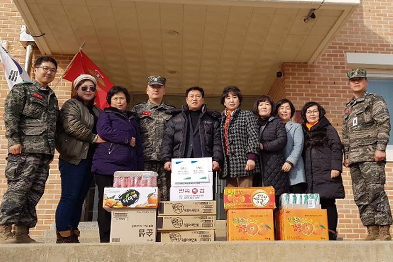 내가면_농가주부모임_군부대_위문