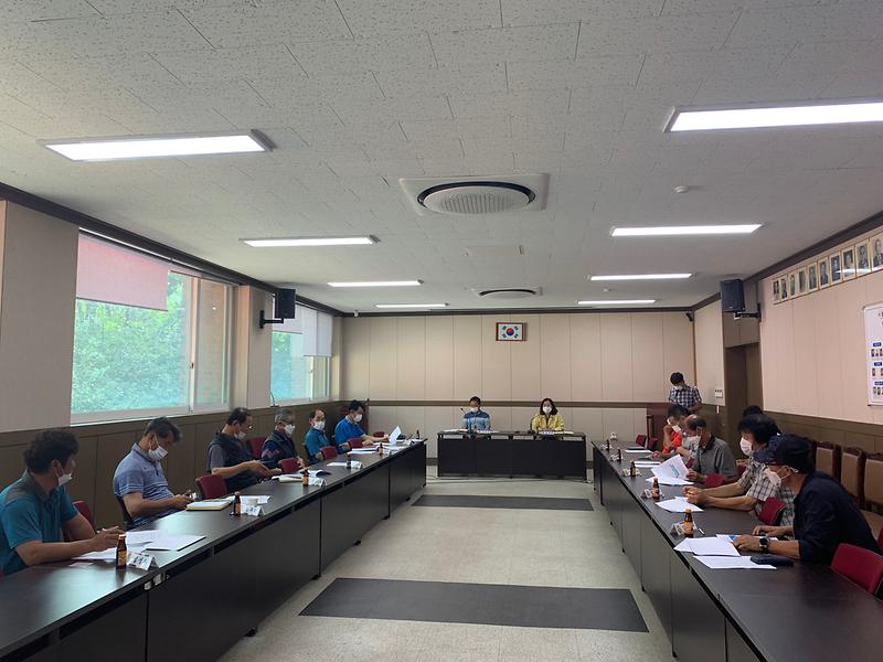 관련사진(태풍바비긴급회의)