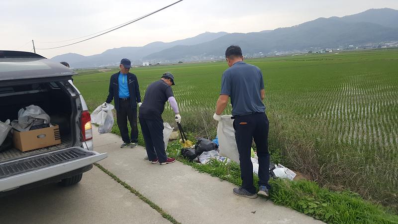 하점면_이장단_삼거천_환경정비1