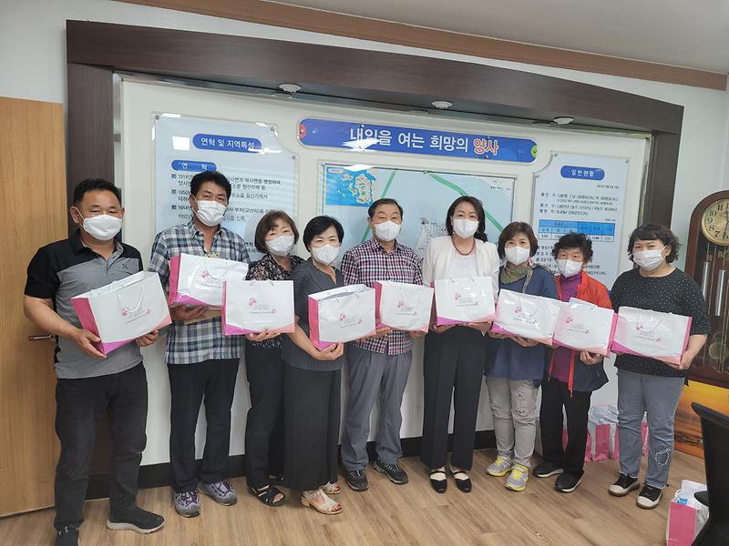 지역사회보장협의체_쌀국수_전달_사진