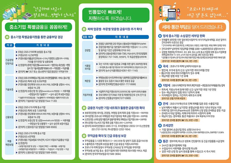 리플렛_코로나19_대응_중소기업_지원_종합안내2