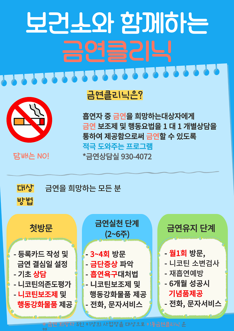 금연클리닉_운영
