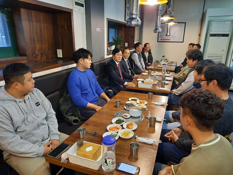 청년 농업인 조찬 간담회 사진