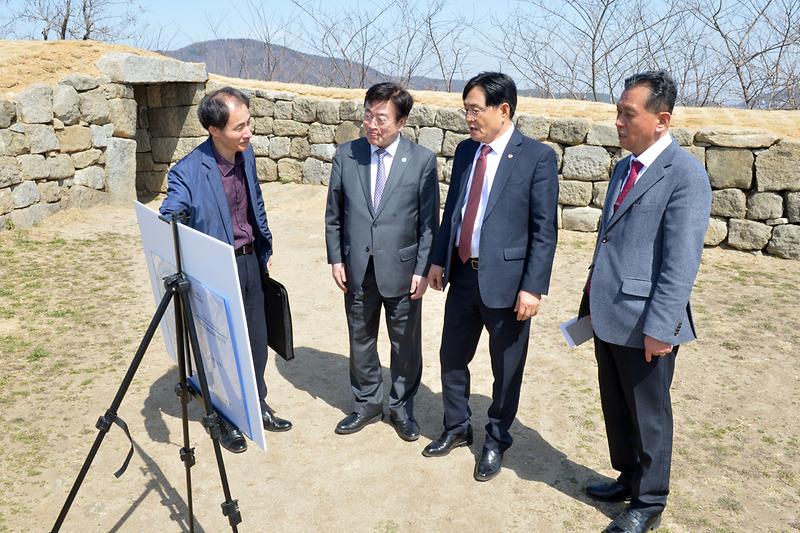 경제자유구역청장 강화남단 현장 방문 사진