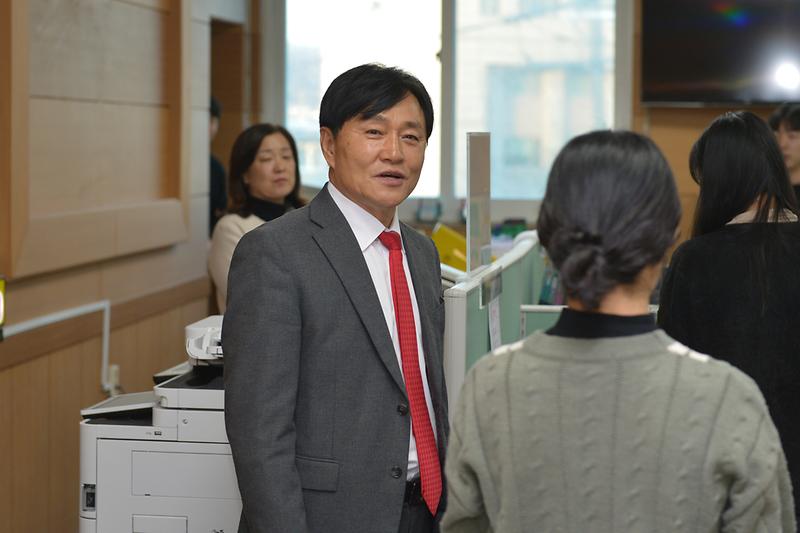 설명절 맞이 실과소 인사 사진