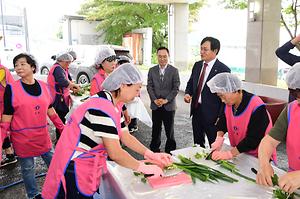 생활개선회 추석 김치 나눔행사 사진