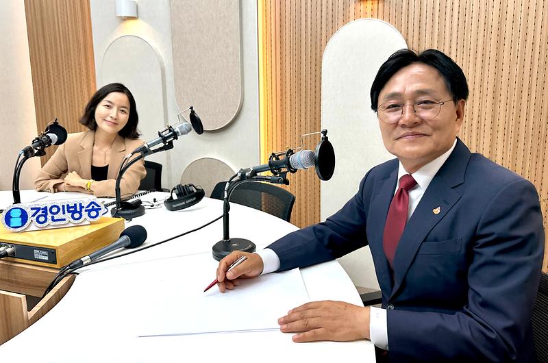 경인방송 오늘아침 인터뷰 사진