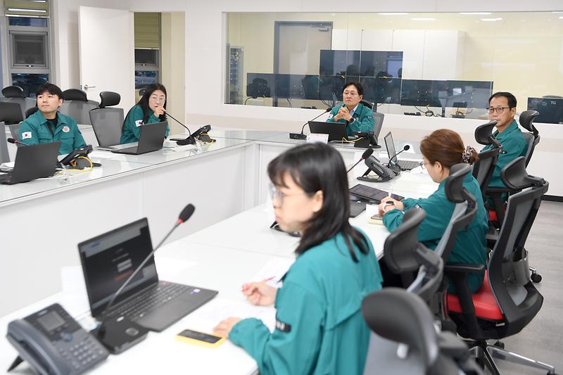 강화군 재난안전대책본부 대책회의 사진