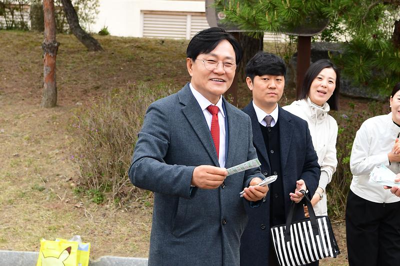 강화여고 안전캠페인 사진