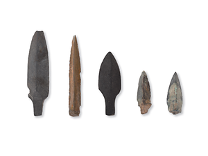 돌화살촉 사진