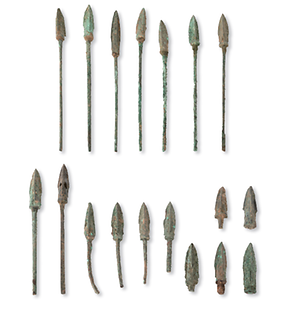 청동화살촉 사진