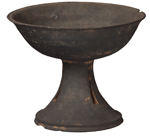 토기굽다리접시 사진