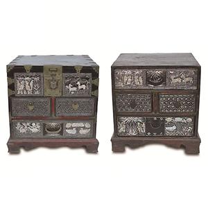 자개빗접  사진