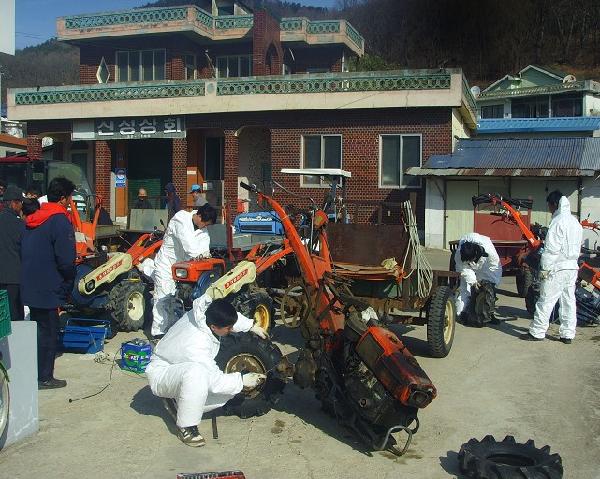 도서지역_농기계_순회수리교육_사진