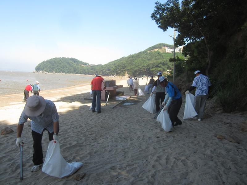 0714_삼산면_민머루해변_환경정화_(1)