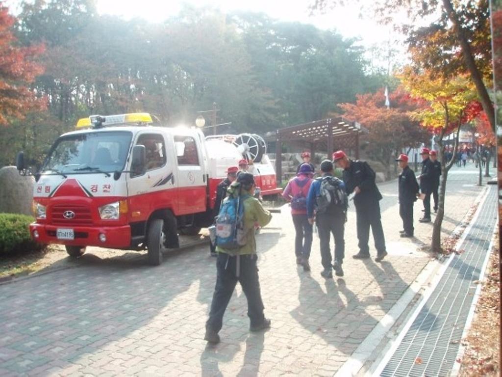 산불캠페인전개모습