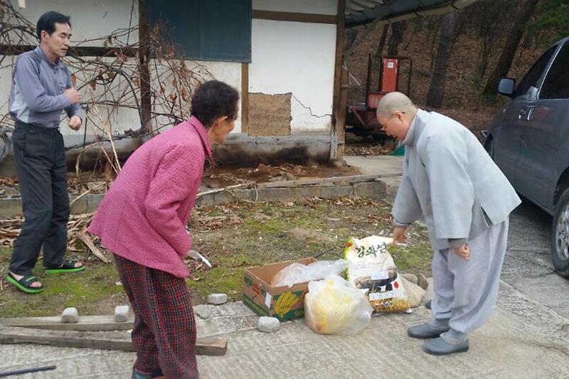 백련사_나눔행사