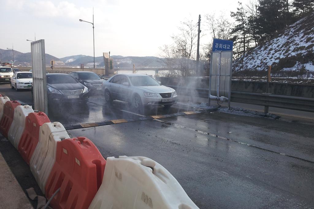강화대교_방역_사진