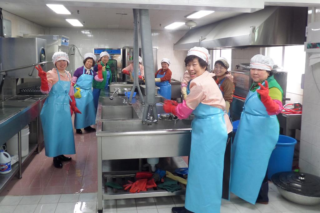 강화군노인복지관_경로식당자원봉사