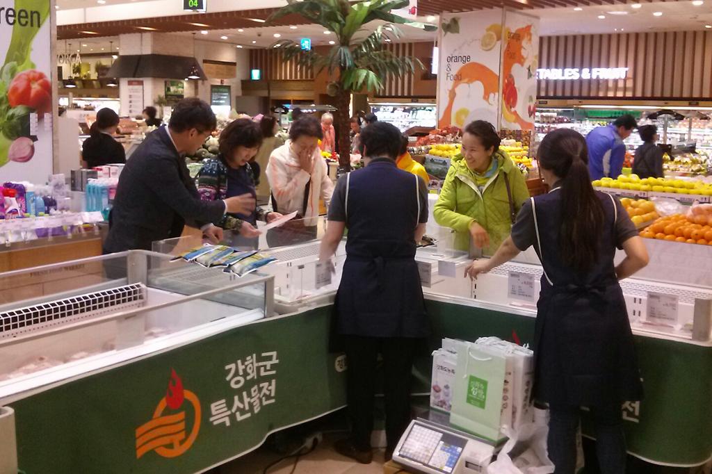 롯데백화점_건대스타시티점에서_강화농특산물_판매행사
