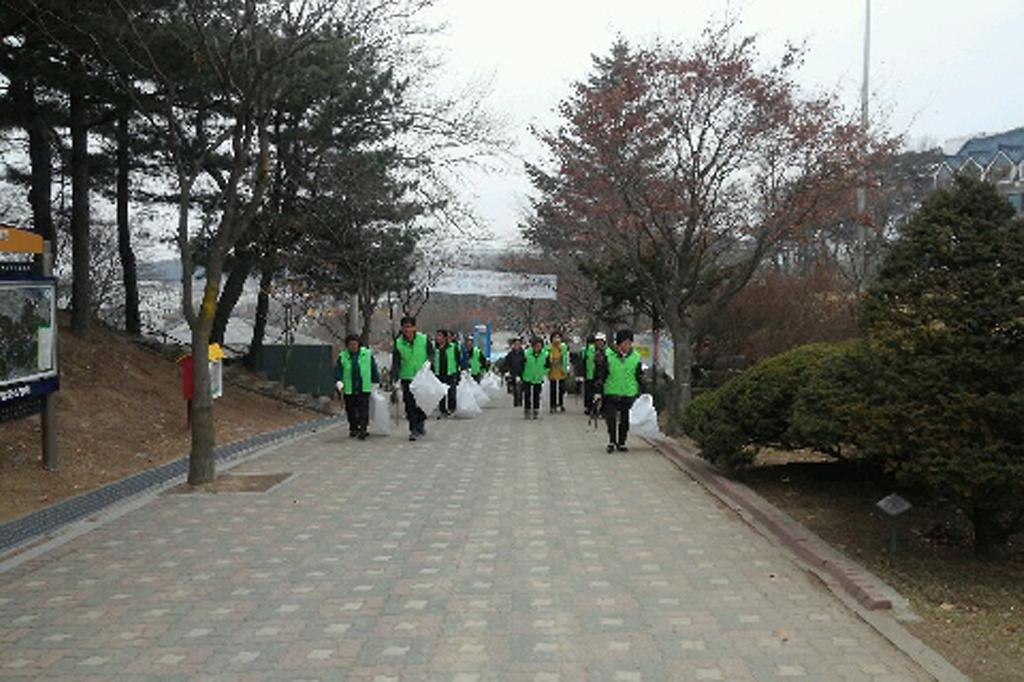 마니산_환경정화활동_사진