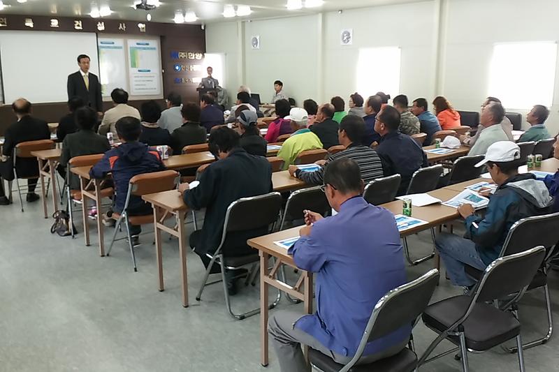 삼산면_주요_기관·사회단체장_삼산연륙교_건설_현장_방문