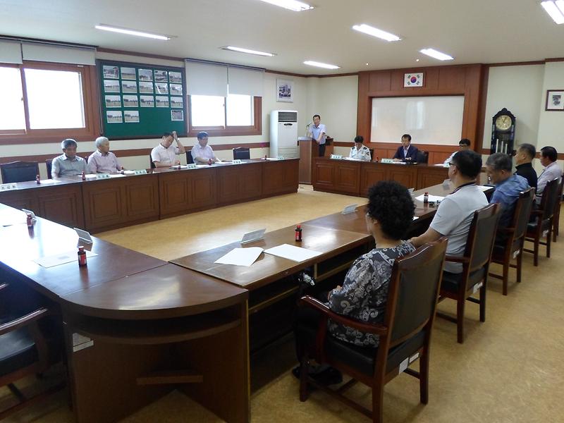 송해면_기관단체장_협의회_회의사진1