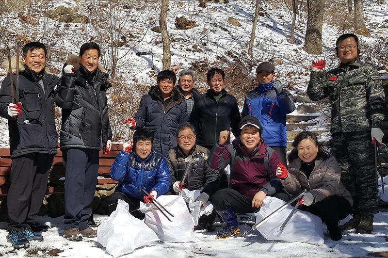 하점면_봉천산_환경정화_2