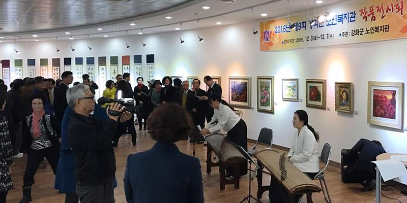 노인복지관_작품전시회1