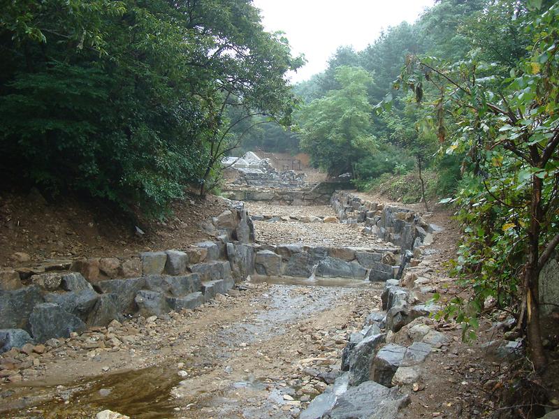 사방사업(계류보전)