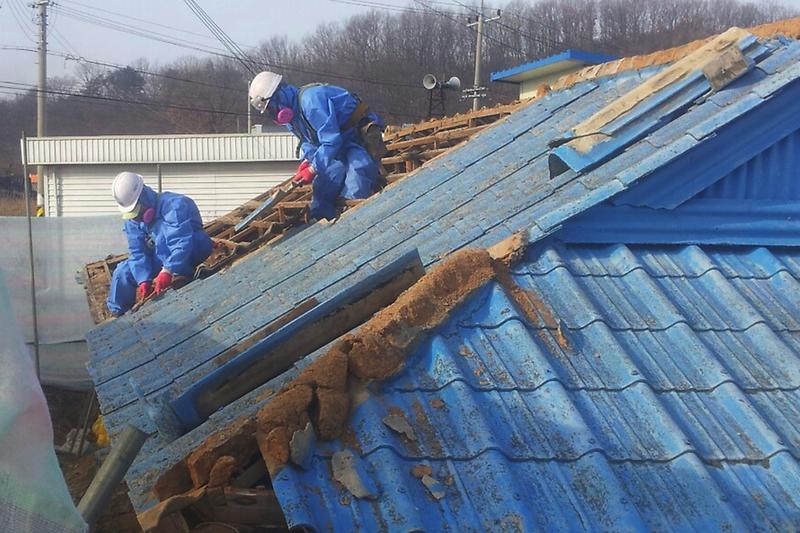 슬레이트_철거사진1