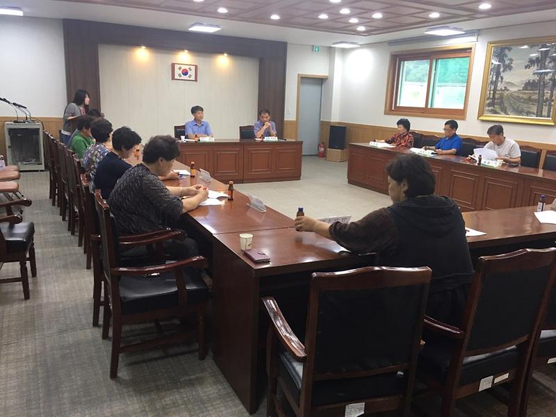 송해면_지역사회보장협의체_회의