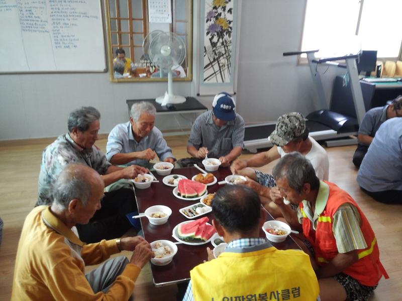 양사면_어르신_팥빙수_나눔1