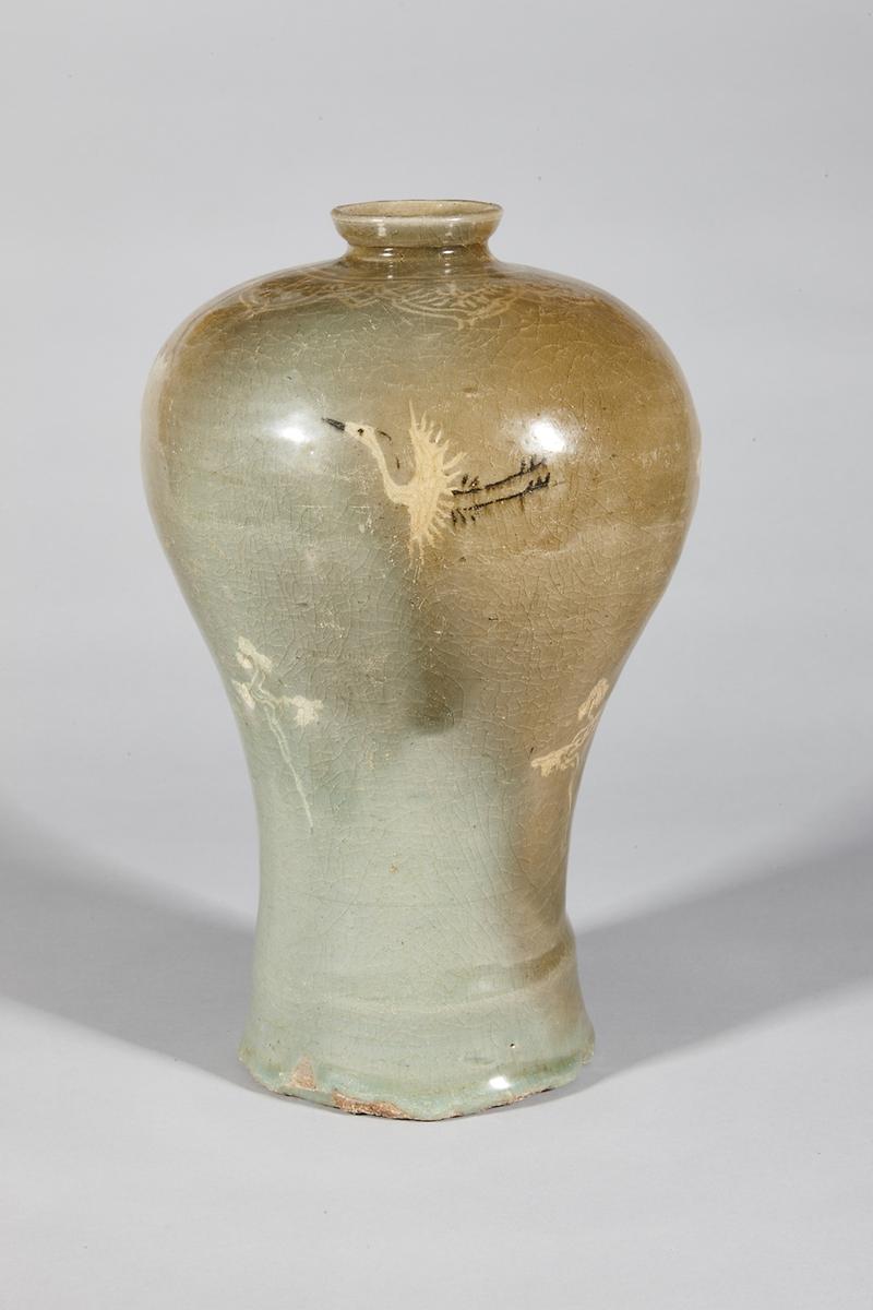 동아시아와_삼별초3_-_청자구름학무늬매병(송해면_하도리_출토),_국립제주박물관_사진_제공