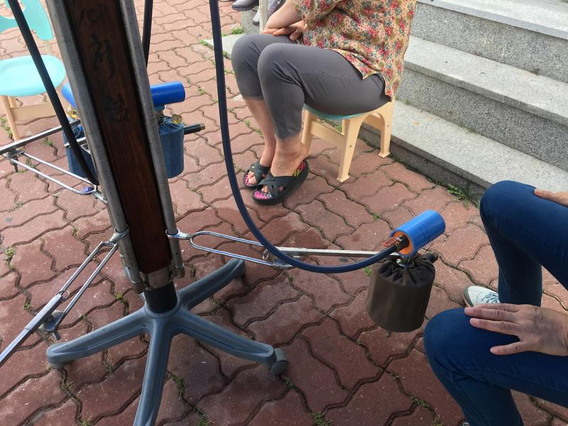강화읍_무료봉사(무릎찜질)