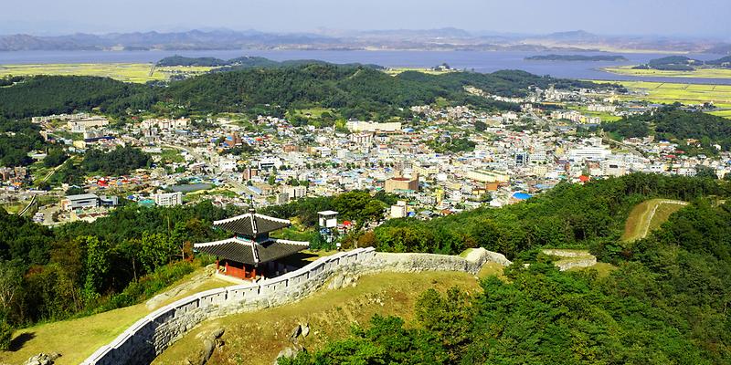 강화나들길_15코스2(남장대와_강화읍_전경)