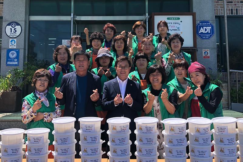 길상면부녀회_삼계탕_나눔_봉사