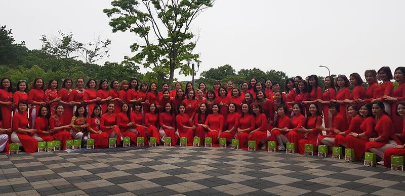 해외관광객(베트남_에어로빅_단체)2