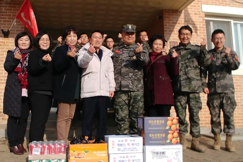 내가면_농가주부모임_군부대_위문