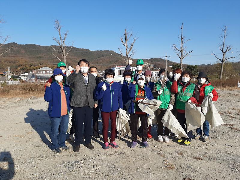 하점면_환경정비_부녀회_목숙천_정비(11