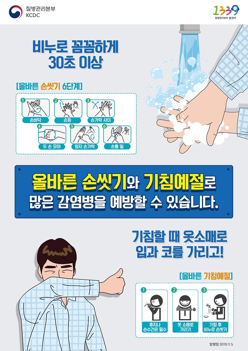중국폐렴주의(감염병예방수칙)