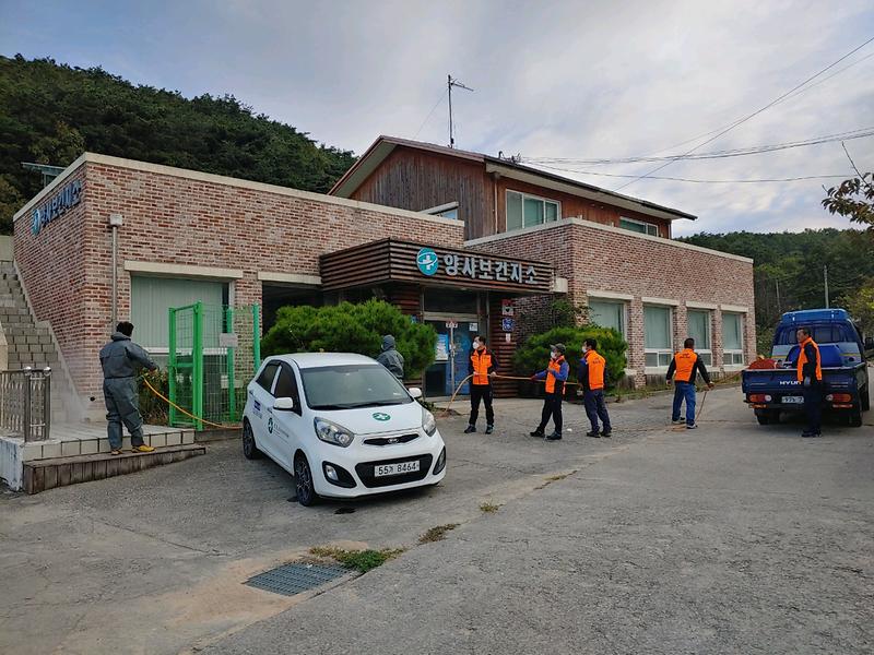양사면_방역활동