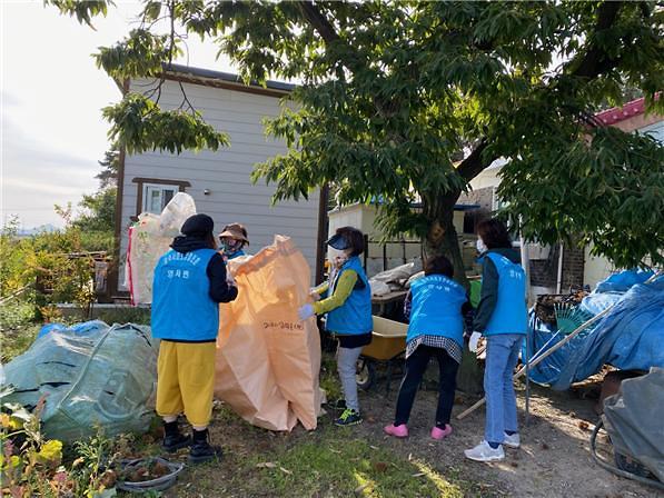 양사면_영농폐기물수거