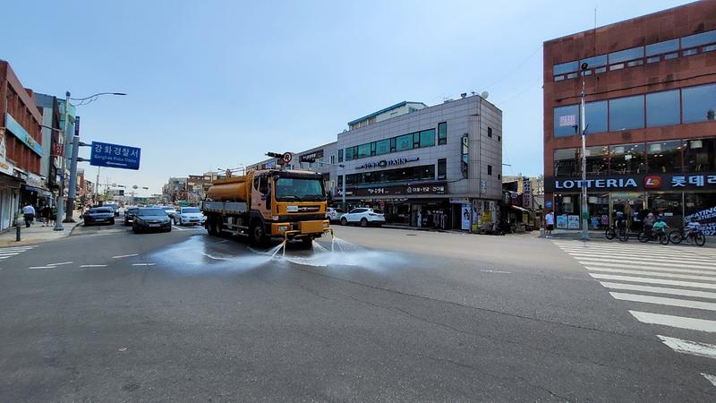 안전총괄과_살수차운행