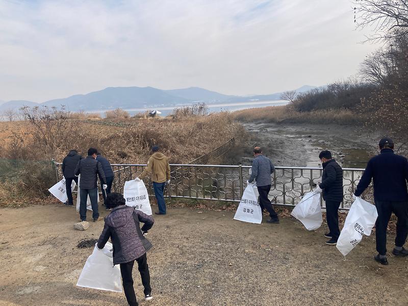 불은면_해안쓰레기_수거사진