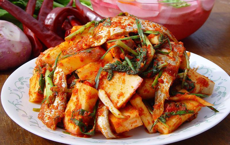 강화순무2(밴댕이순무김치)